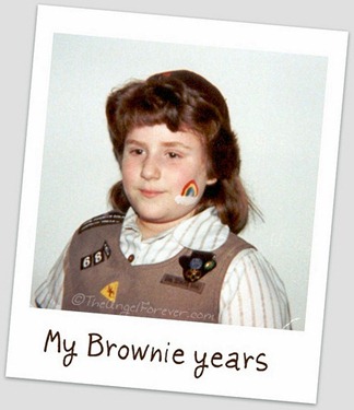 Me As a Brownie Girl Scout