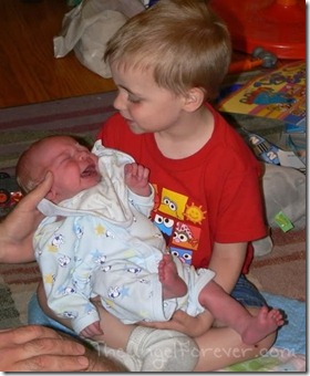 NHL holds baby JSL NHL holds baby JSL