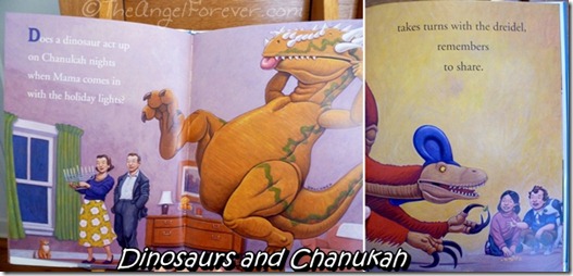 A look inside How Do Dinosaurs Say Happy Chanukah