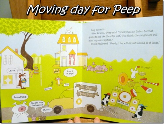 Peep moves in by Wooby