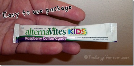 alternaVites package for kids