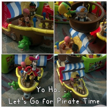 Jake and the Never Land Pirate play time