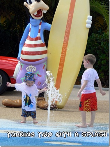 Pop Century Resort Goofy Splash Pad