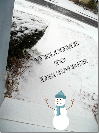 Winter Says Hello