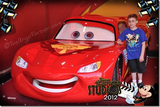 Meeting Lightning McQueen