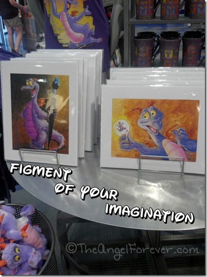 Figment display at Epcot