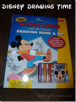 Mickey Mouse Drawing with Walster Foster